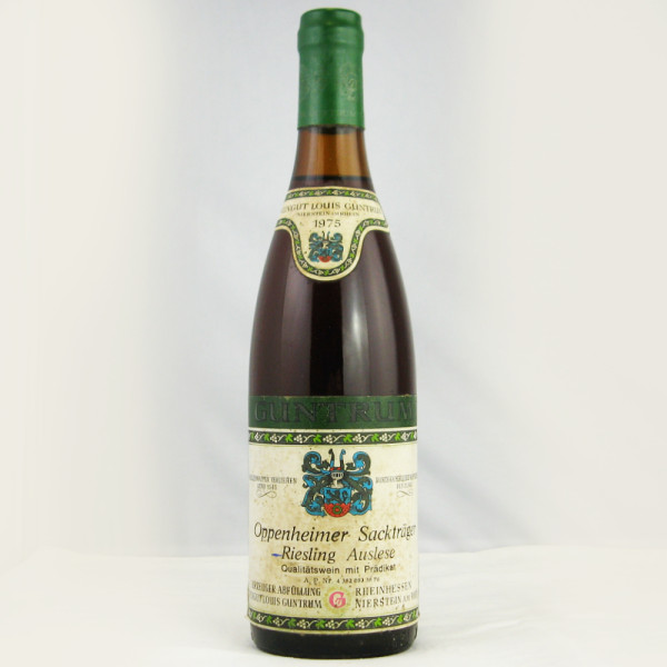 1975 Louis Guntrum Riesling Auslese Oppenheimer Sackträger