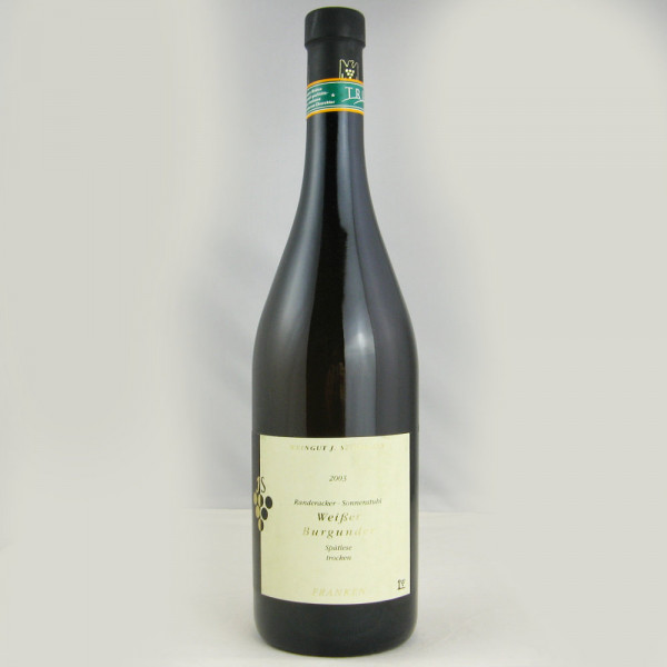2003 Weingut Störrlein Weißer Burgunder Spätlese trocken GG „Sonnenstuhl“