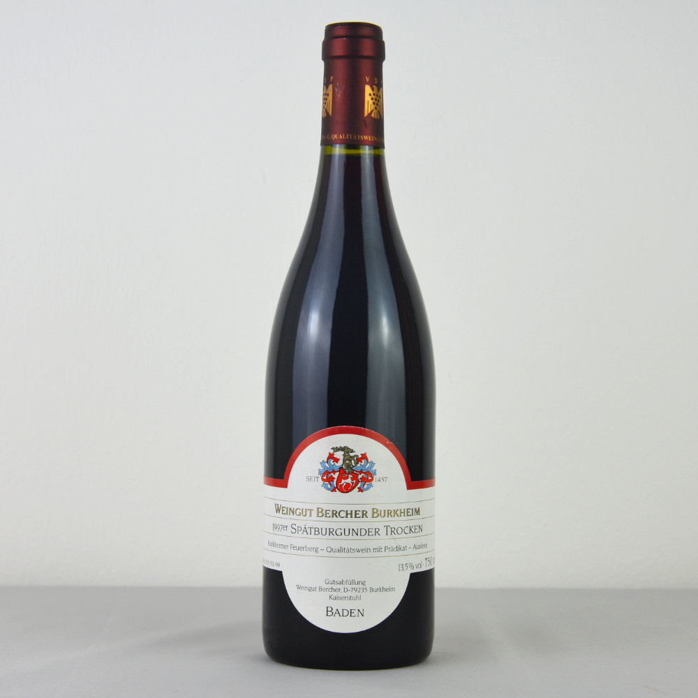 1997 Weingut Bercher Burkheimer Feuerberg Spätburgunder Auslese trocken