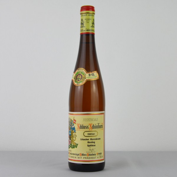 1985 Schloss Schönborn Erbacher Marcobrunn Riesling Spätlese
