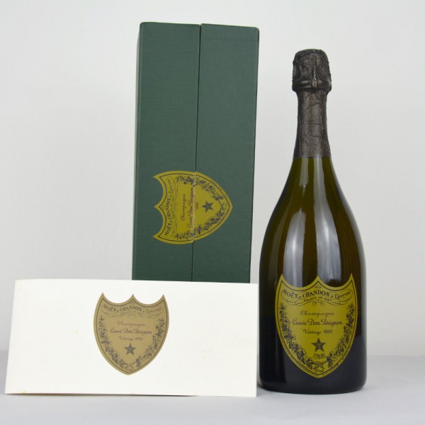 1990 Champagne Dom Perignon Brut, Gift Box