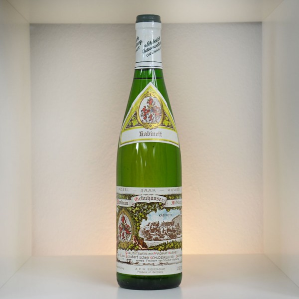 1986 C. von Schubert Maximin Grünhäuser Abtsberg Riesling Kabinett