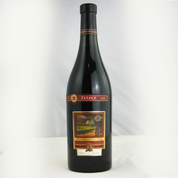 1996 Fetzer Petite Sirah Private Collection