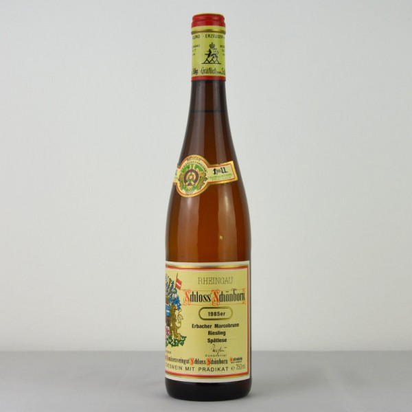 1985 Schloss Schönborn Erbacher Marcobrunn Riesling Spätlese
