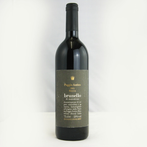 1985 Poggio Antico Brunello di Montalcino Riserva