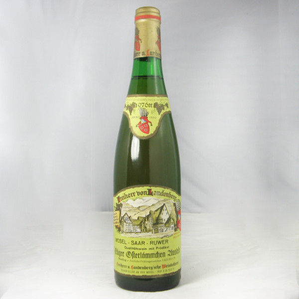 1976 Freiherr von Landenberg Riesling Auslese Ediger Osterlämmchen
