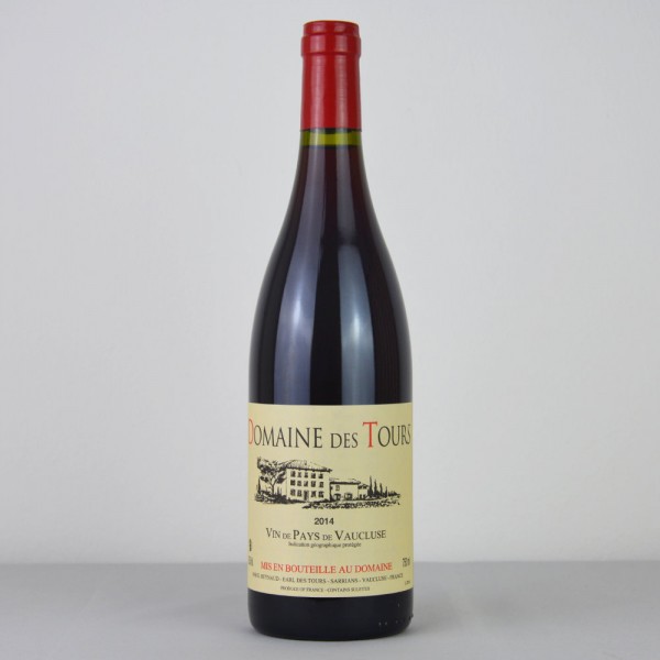 Domain des Tours Vin de Pays de Vaucluse 2014 Rouge
