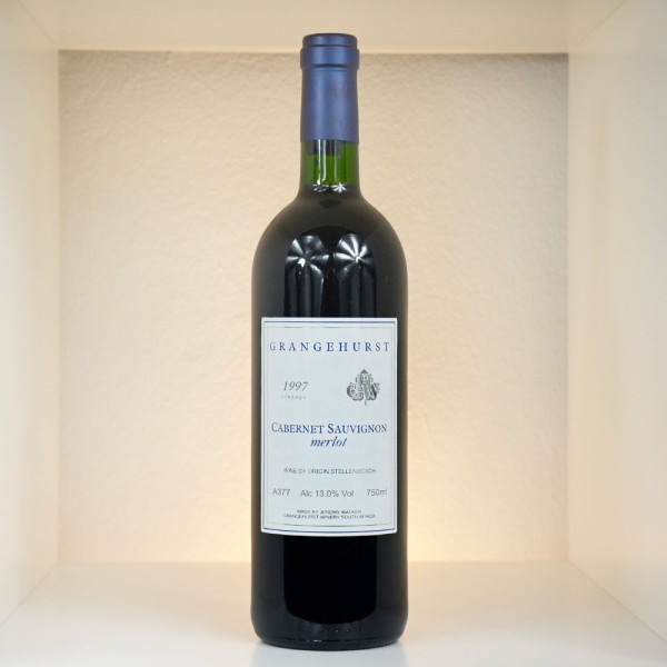 1997 Grangehurst Cabernet Sauvignon - Merlot, Stellenbosch
