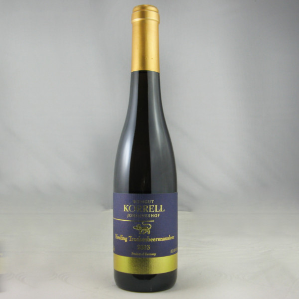 2003 Weingut Korrell Riesling Trockenbeerenauslese Kreuznacher Paradies