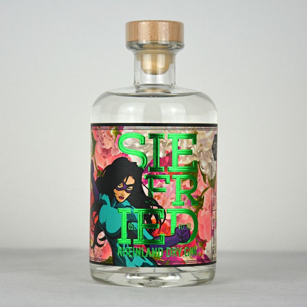 Siegfried Rheinland Dry Gin Art Edition "The Sparkling 4" GLAMOUR GIRL 500 ml