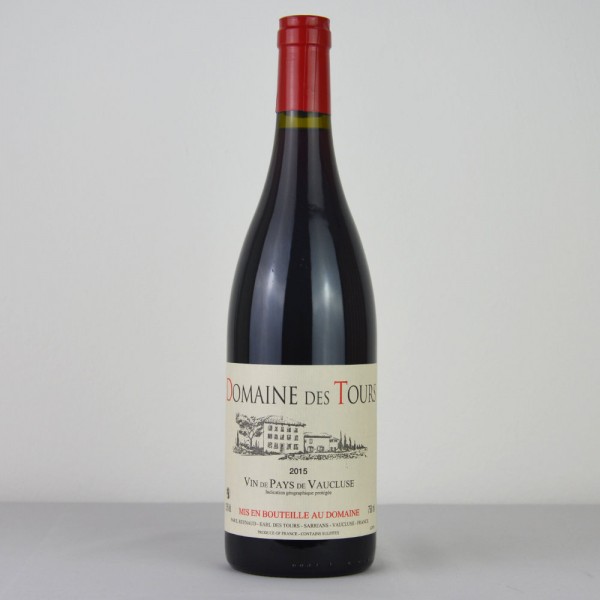Domain des Tours Vin de Pays de Vaucluse 2015 Rouge