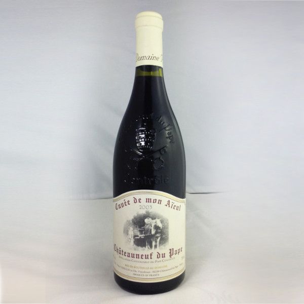 2003 Domaine Pierre Usseglio &amp; Fils Châteuneuf-du-Pape "Cuvée de mon Aïeul"