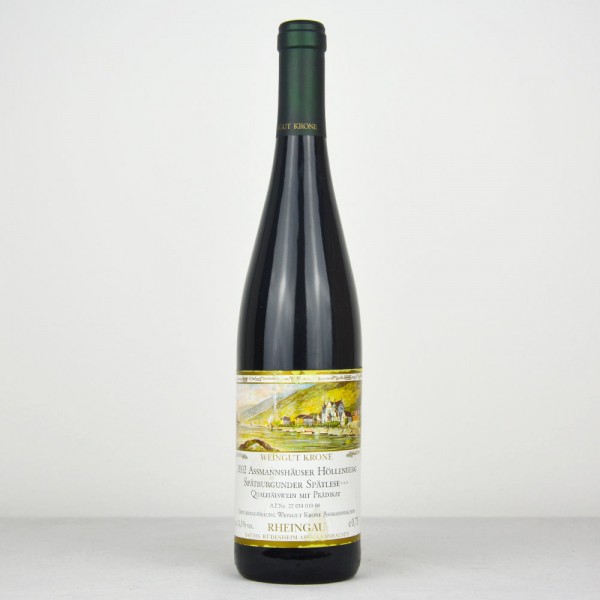 2002 Weingut Krone Assmannshäuser Höllenberg Spätburgunder Spätlese ***