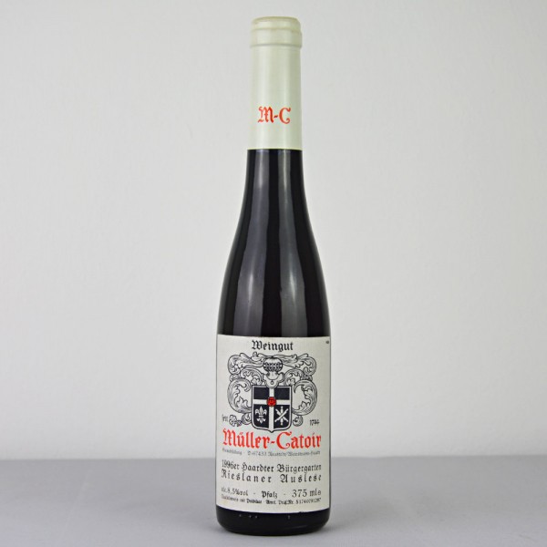 1996 Müller-Catoir Haardter Bürgergarten Rieslaner Auslese 375 ml