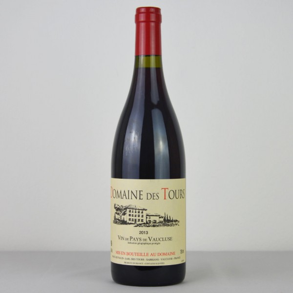 Domain des Tours Vin de Pays de Vaucluse 2013 Rouge