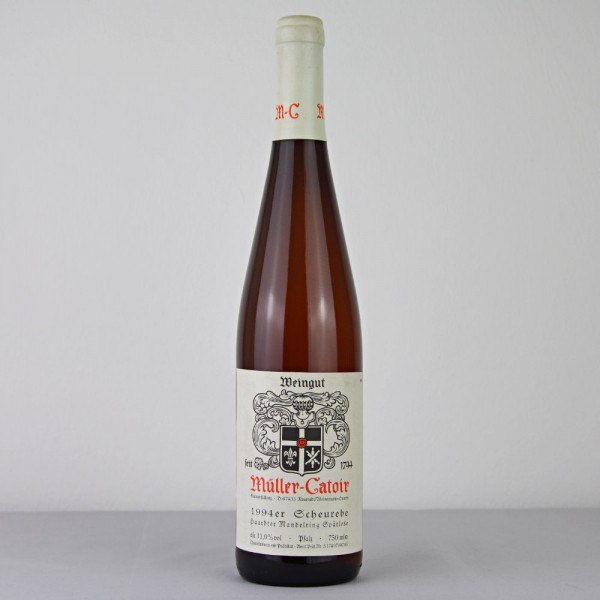 1994 Müller-Catoir Haardter Mandelring Scheurebe Spätlese 0,75 Liter