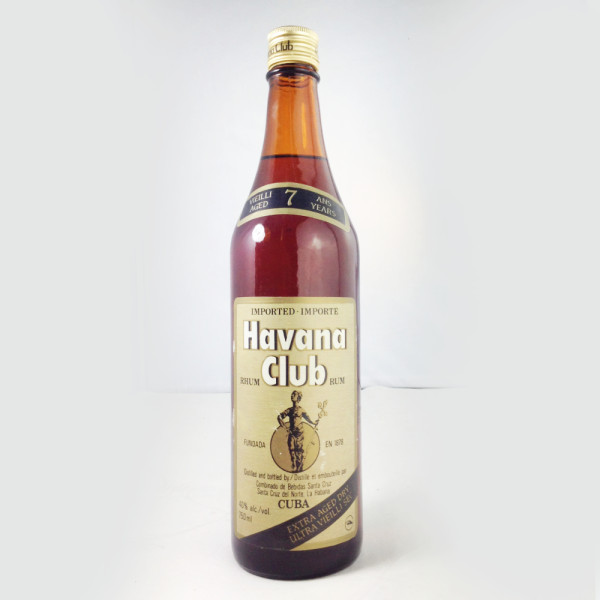 Havana Club 7 years – old bottling – 1980s