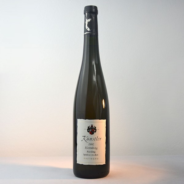 1992 Weingut Künstler Hochheimer Herrnberg Riesling Spätlese Trocken