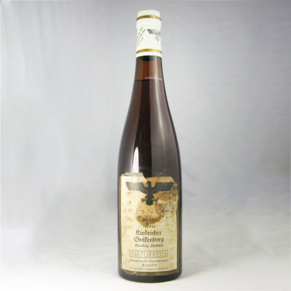 1966 Staatsweingüter Eltville (Kloster Eberbach) Kiedricher Gräfenberg Riesling Spätlese