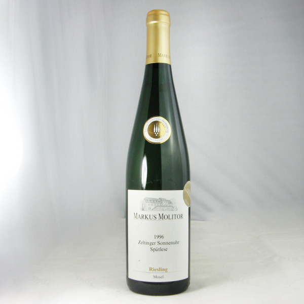 1996 Weingut Markus Molitor Riesling Spätlese Versteigerung (auction) Zeltinger Sonnenuhr