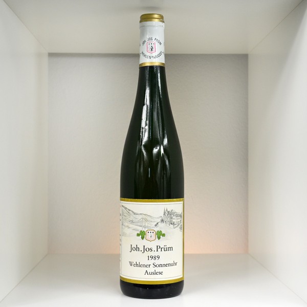 1989 J. J. Prüm Wehlener Sonnenuhr Riesling Auslese