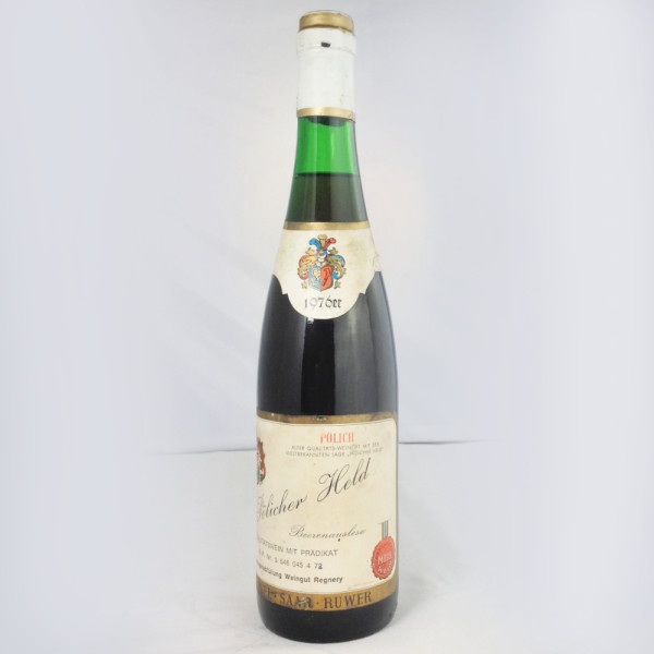 1976 Weingut Regnery Pölicher Held Riesling Beerenauslese 700 ml