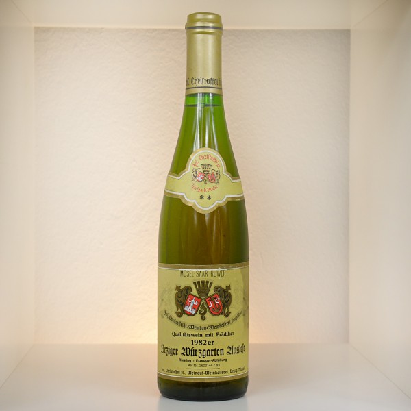 1982 Jos. Christoffel Jr. (Christoffel-Prüm) - Ürziger Würzgarten Riesling Auslese **