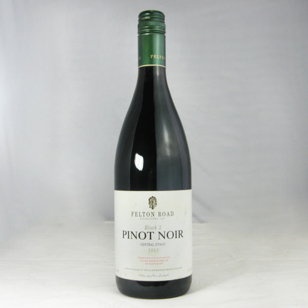 2002 Felton Road Pinot Noir Block 3