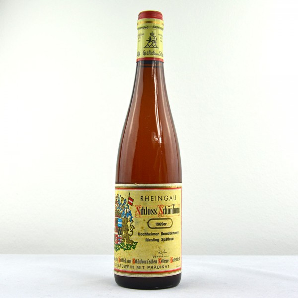 1969 Schloss Schönborn Hochheimer Domdechaney Riesling Spätlese
