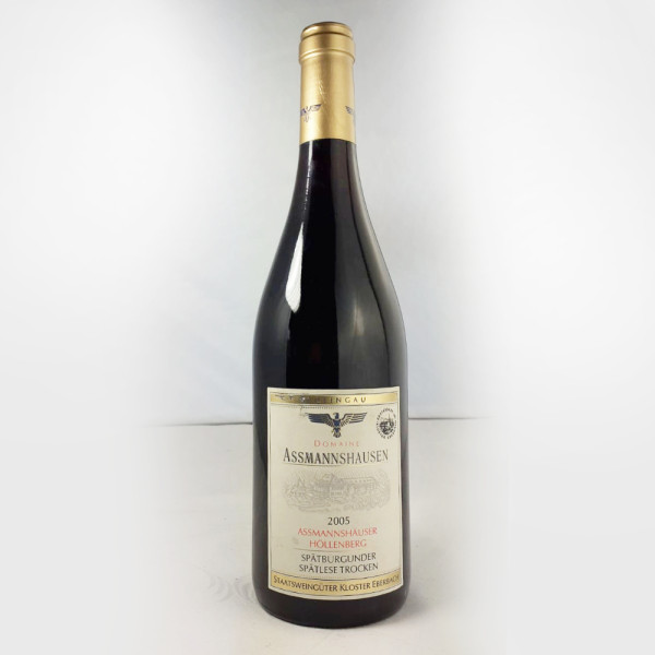 2005 Assmannshäuser Höllenberg Spätburgunder Spätlese trocken Goldkapsel Versteigerung