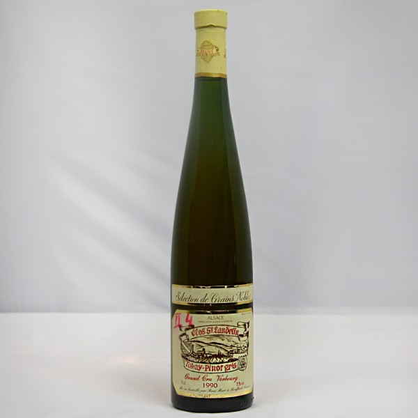 1990 René Muré Tokay-Pinot gris Selection des Grains Nobles Clos St. Landelin Grand Cru Vorbourg