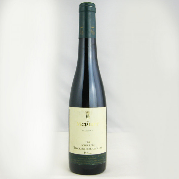1994 Weingut Messmer Burrweiler Altenforst Scheurebe Trockenbeerenauslese 375 ml