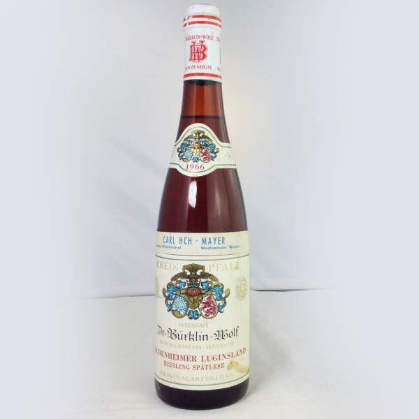 1966 Dr. Bürklin-Wolf Wachenheimer Luginsland Riesling Spätlese