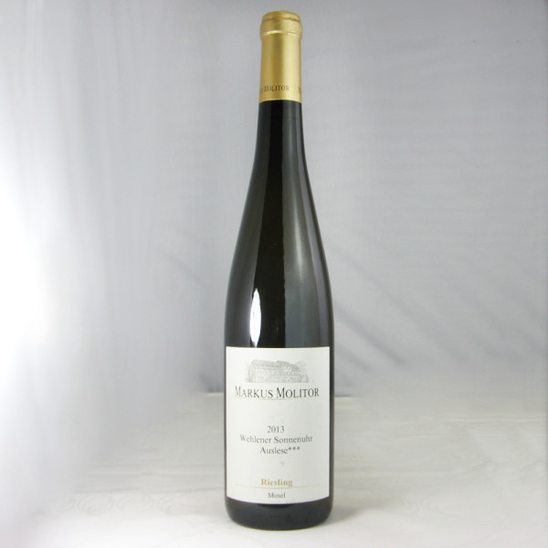 2013 Weingut Markus Molitor Riesling Auslese *** Goldene Kapsel Wehlener Sonnenuhr (100PP)