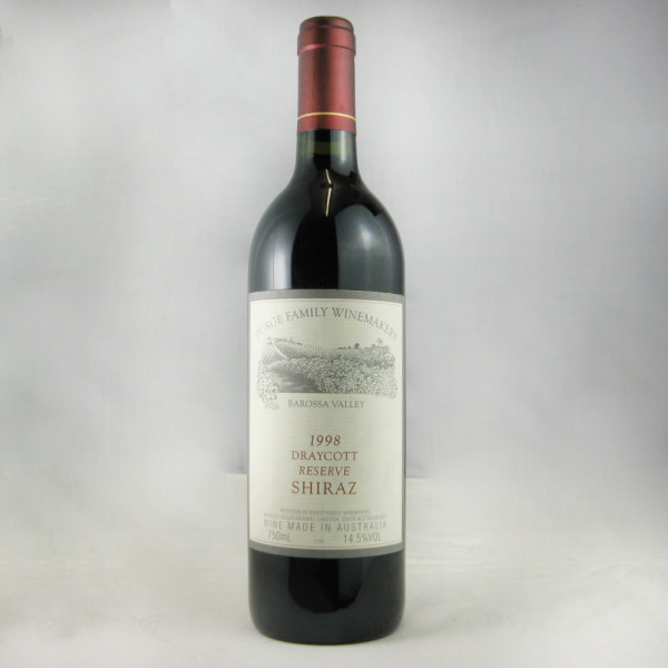 1998 Burge Family Draycott Reserve Shiraz