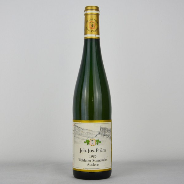 1985 J. J. Prüm Wehlener Sonnenuhr Riesling Auslese Goldkapsel